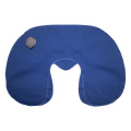 High Density Sustainable Stretch Non Woven U-shape Inflatable Waterproof TPU Fabric Inflatable Pillow For Neck